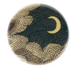 John Derian - Mirror Button - Clouds and Moon