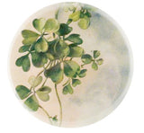 John Derian - Mirror Button - Killarney Clovers