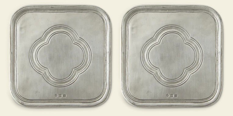 MATCH - Square Coaster, Pair 3.75" SQ - 1048.2