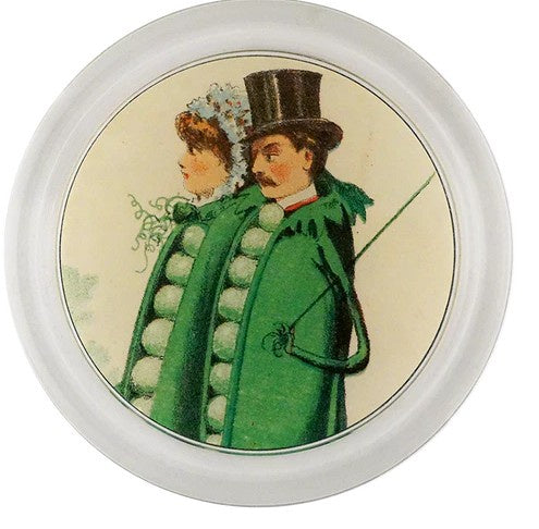 John Derian - Coaster - Peas in a Pod