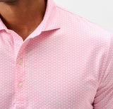 Johnnie O - Performance Jersey Polo - Coupe - Lollipop