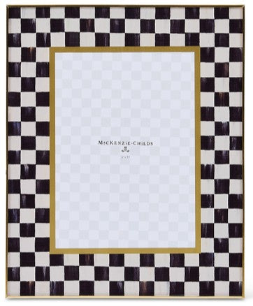 MacKenzie- Childs Courtly Check 5x7 Glass Frame