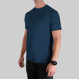 2UNDR - Luxury Crew Tee - Pacific Navy