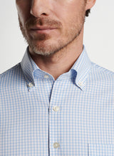 Peter Millar - Hanford Performance Twill Sport Shirt - Cottage Blue