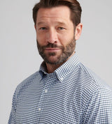 Peter Millar - Cashiers Performance Twill Sport Shirt - Deep Verdant