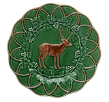 Bordallo Pinheiro - Woods Snack Plate - Deer