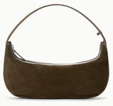 STAUD -  Demi Shoulder Bag - Suede Truffle
