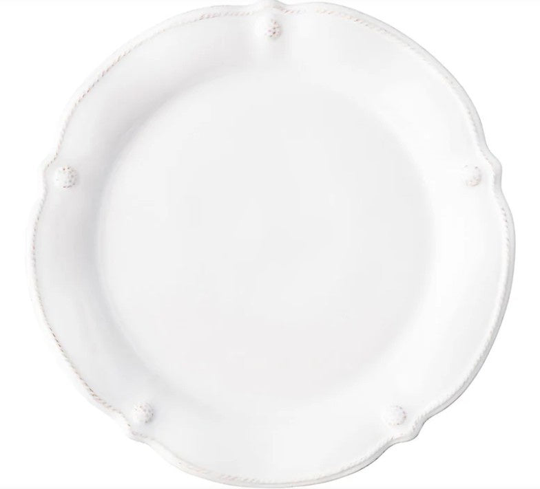 Juliska - Berry & Thread Flared Dinner Plate - Whitewash