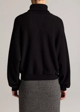 Vince- Dolman Turtleneck Sweater- Black
