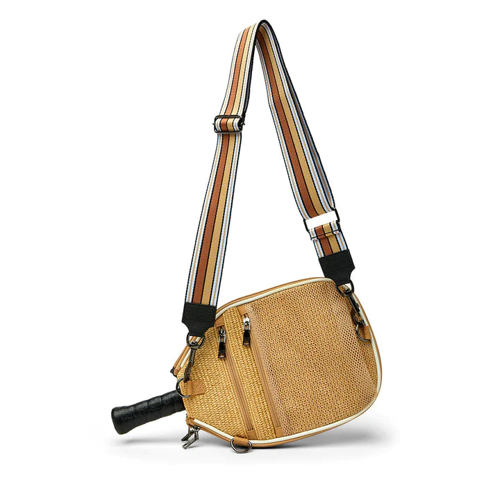 Think Royln - Sporty Spice Pickleball Bag - Dune Raffia