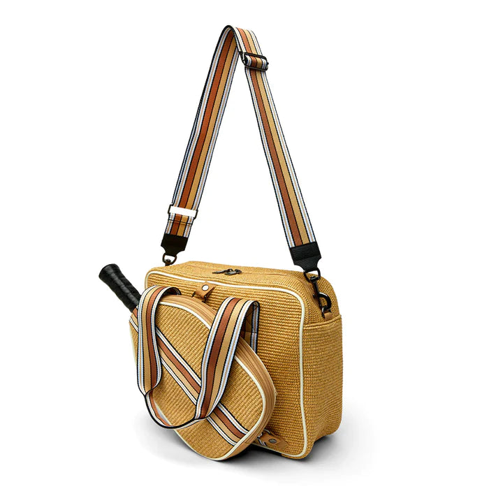 Think Royln - Sporty Spice Pickleball Bag - Dune Raffia