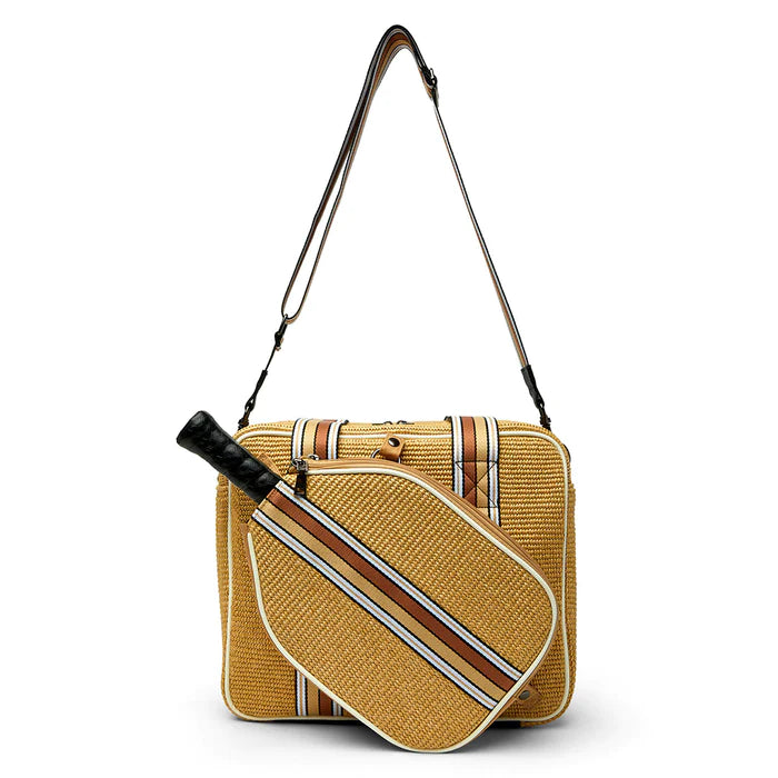 Think Royln - Sporty Spice Pickleball Bag - Dune Raffia