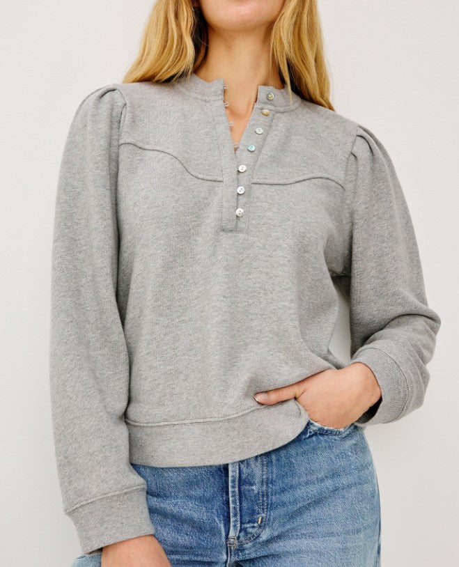 Rails - Erla Sweatshirt - Heather Grey