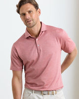 Peter Millar Excursionist Flex Polo S/S - Faded Scarlet