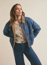 Favorite Daughter - Bridget Crop Jacket - Concord