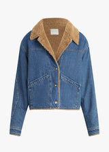 Favorite Daughter - Bridget Crop Jacket - Concord