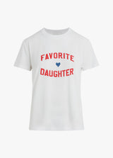 Favorite Daughter - Favorite Daughter Tee - White Rouge