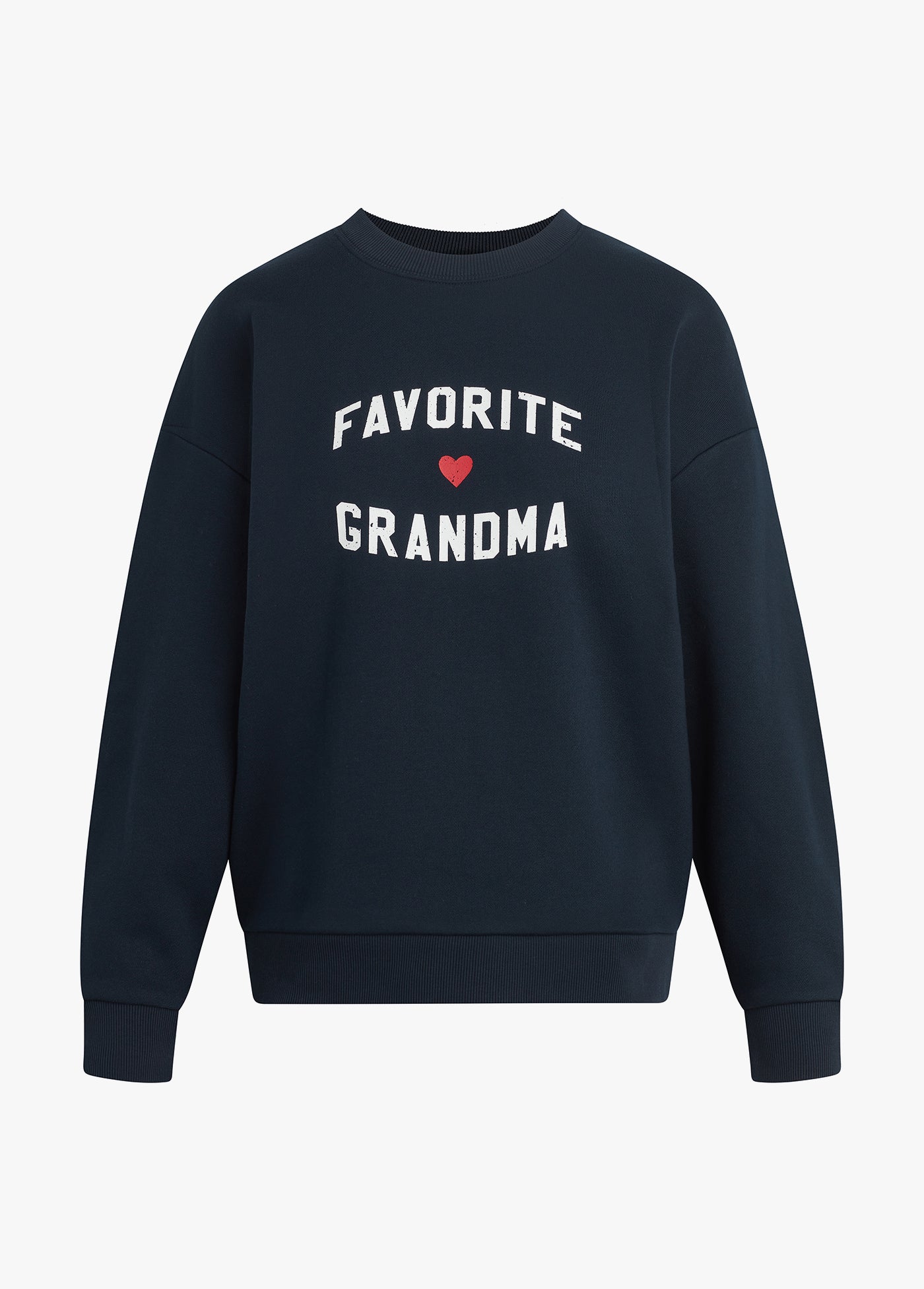 Favorite Daughter - Favorite Grandma Heart Logo Sweatshirt - Navy