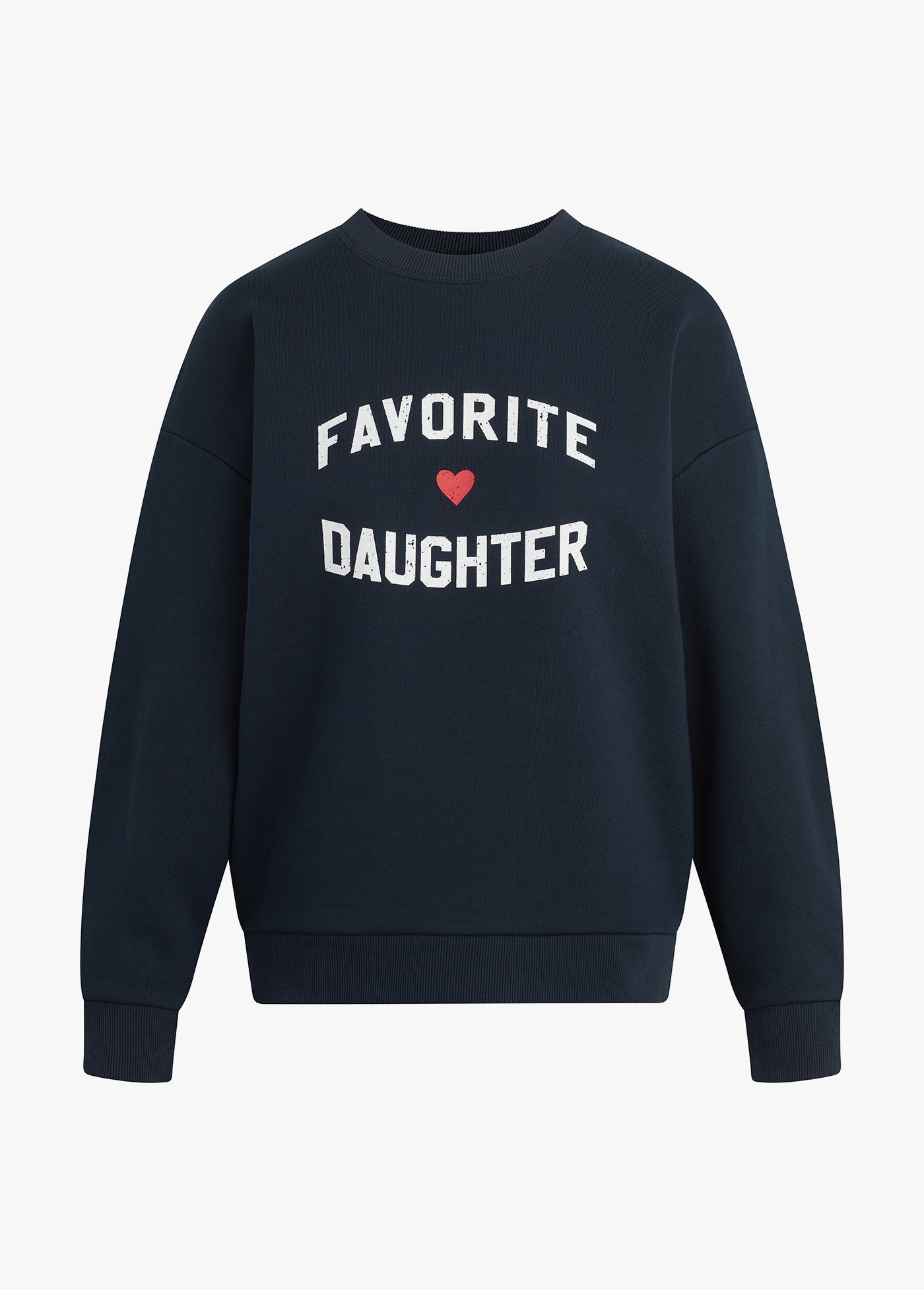 Favorite Daughter - Heart Logo Sweatshirt - Navy