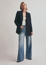 Favorite Daughter - Suits You Blazer - Navy Pinstripe