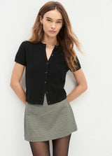 Favorite Daughter - The Favorite Skort - Chesire Houndstooth
