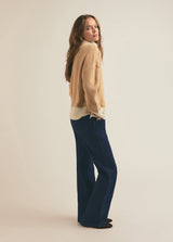 Favorite Daughter - The Andi Sweater - Beige/Ivory