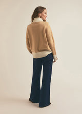 Favorite Daughter - The Andi Sweater - Beige/Ivory