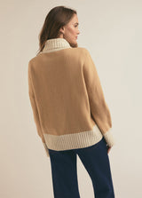 Favorite Daughter - The Andi Sweater - Beige/Ivory