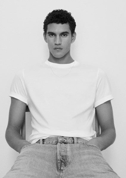 Frame - Men's Light Cotton Tee - White