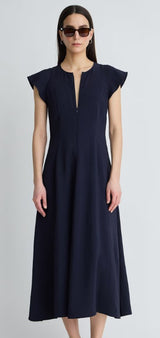 A Piece Apart - Gisa Zip Dress - Midnight