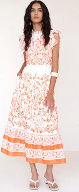 Banjanan - Hannah Dress - Tidepool Blush