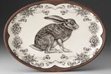 Laura Zindel - Small Oval Platter - Hare & Clover