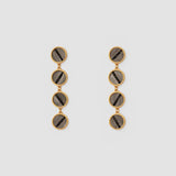 Brackish - Harper Multi Bezel Drop Earring