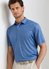 Peter Millar - Featherweight Headcover Performance Polo - Wind Blue ms26ek94s
