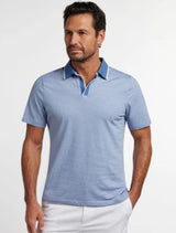 David Donahue - The Hemingway SS Polo - Tidal Blue