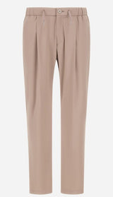 HERNO - NYLON MAESTRO TROUSERS - Dove Grey