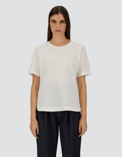 Herno - Women's Superfine Cotton Stretch T-Shirt - White