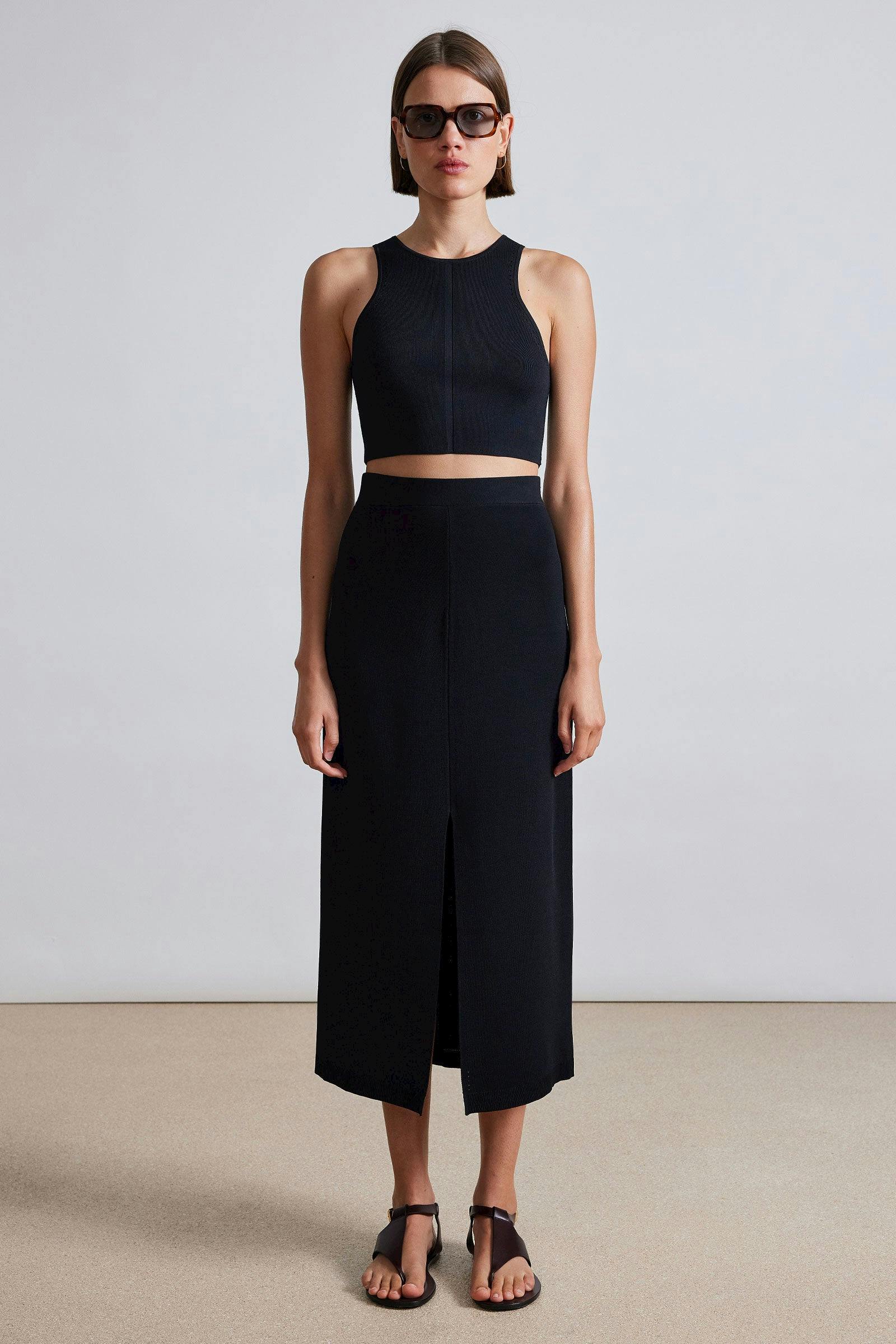 Apiece Apart - Carta Maxi Skirt - Black