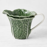 Bordallo Pinheiro Pitcher in Cabbage Natural