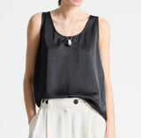 Saint Art - Isola Scoopneck Tank - Black