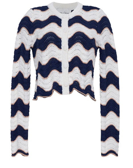 Cara Cara - Jolene Cardigan - Wave Stripe