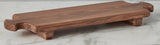 Normandy Wood Footed Riser Tray - Large