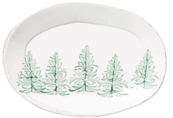 VIETRI - Lastra Holiday Oval Platter