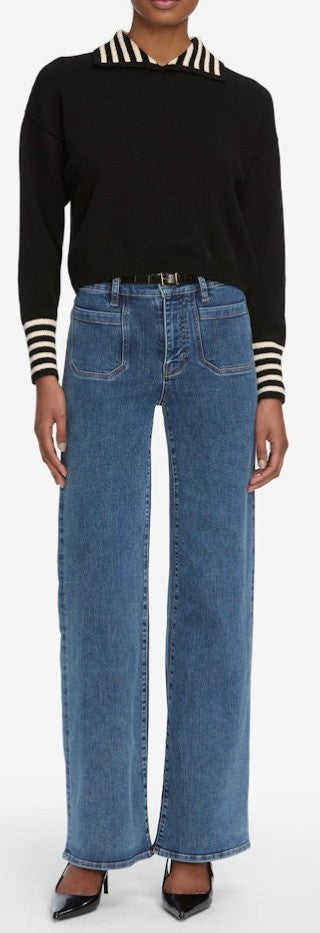 Frame Jeans - Le Slim Palazzo Modernist Pocket - Esteem