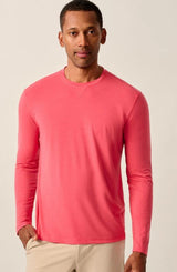 Johnnie O Course Long Sleeve - Lobster