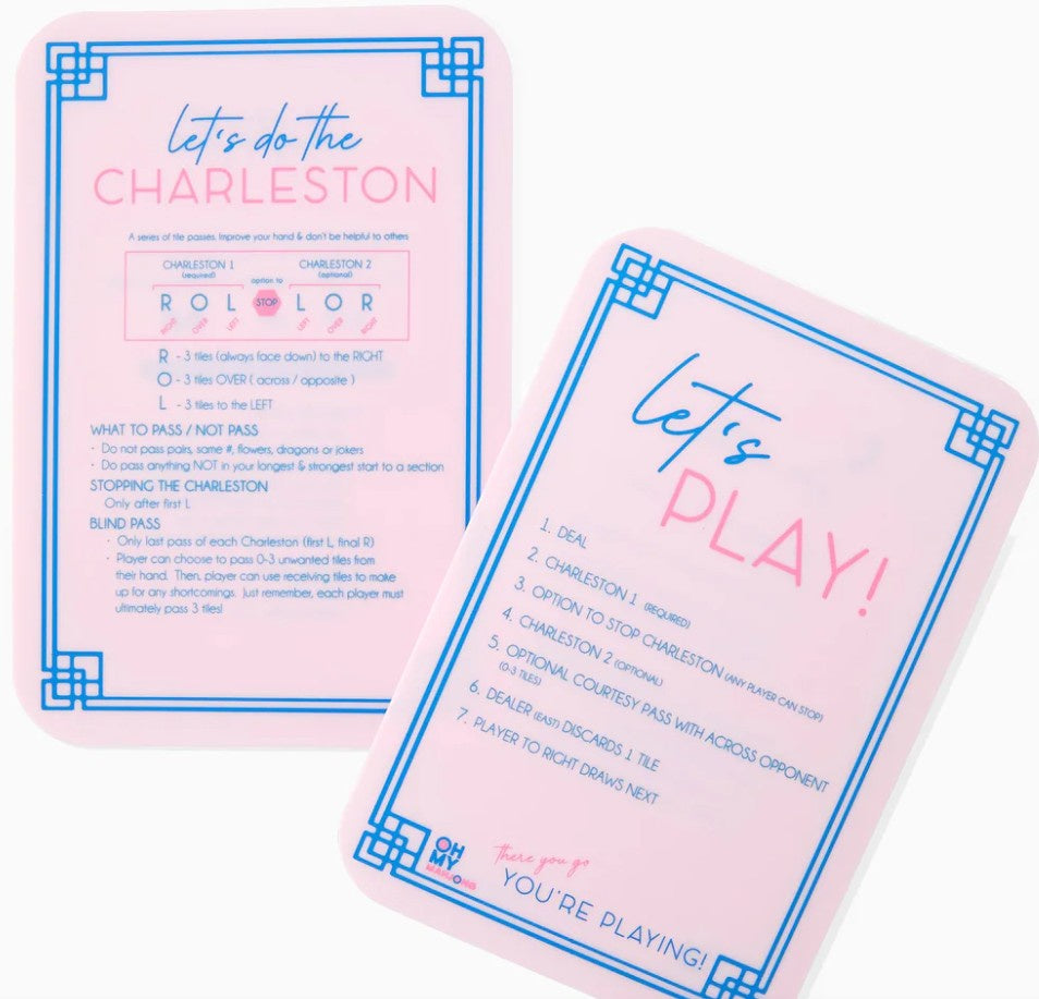 Oh My Mahjong - Shuffler - Light Pink