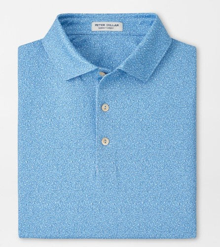 Peter Millar - Magnolia Performance Jersey Polo - Cottage Blue
