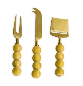 Beatriz Ball - Resin Sorbet Cheese cutter (Set/3) - Matcha