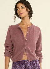 Doen - Peroline Cashmere Cardigan - Rose Mauve