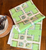 Ramsay Gourd - Parterre Table Runner in Meadow